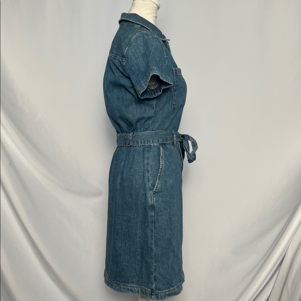 NWT / J.crew factory Denim utility dress - Picture 4 of 9